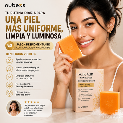 Jabón Despigmentante™ Piel Más Luminosa y Uniforme