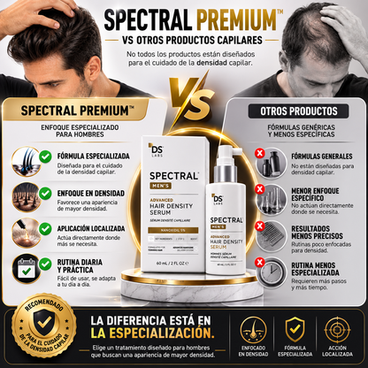 Recupera la apariencia de un cabello más denso | Spectral Premium™