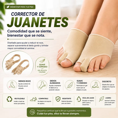 Vuelve a caminar con comodidad Calcetín Corrector de Juanetes™